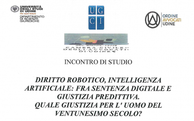 Diritto robotico, intelligenza artificiale: fra sentenza digitale e giustizia predittiva