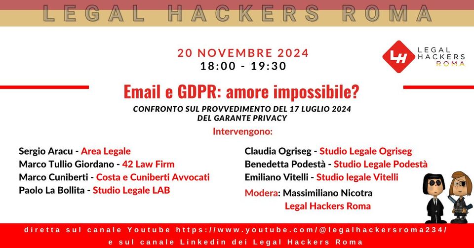 Email e GDPR: amore impossibile?