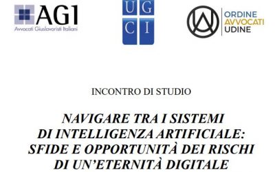 Navigare tra i sistemi di intelligenza artificiale: sfide opportunità e rischi di un’eternità digitale