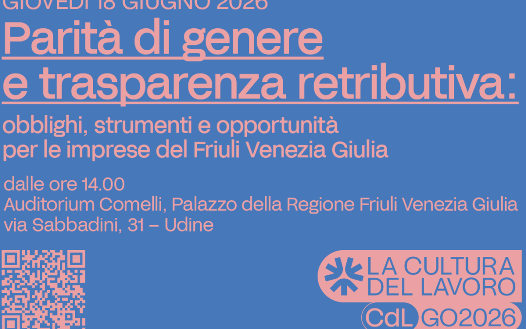 Parità di genere e trasparenza retributiva