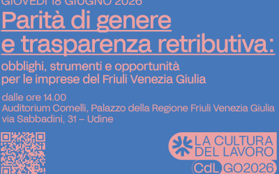 Parità di genere e trasparenza retributiva